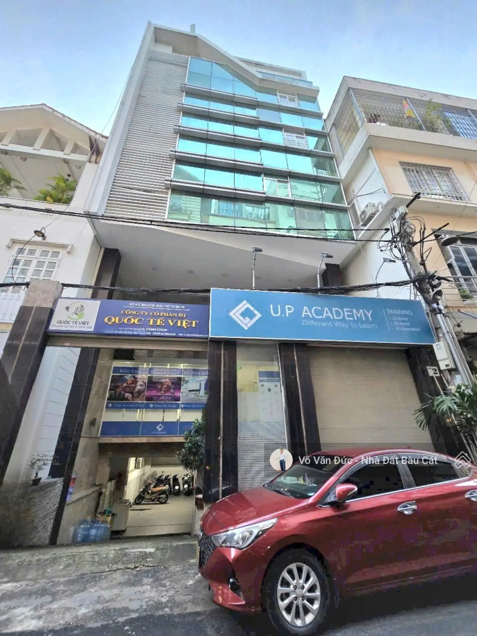 Bán tòa nhà VP kết hợp 24 CHDV cao cấp đường Nguyễn Thái Bình-K300, Tân Bình DT 9.5x18m 1 hầm 6 lầu
