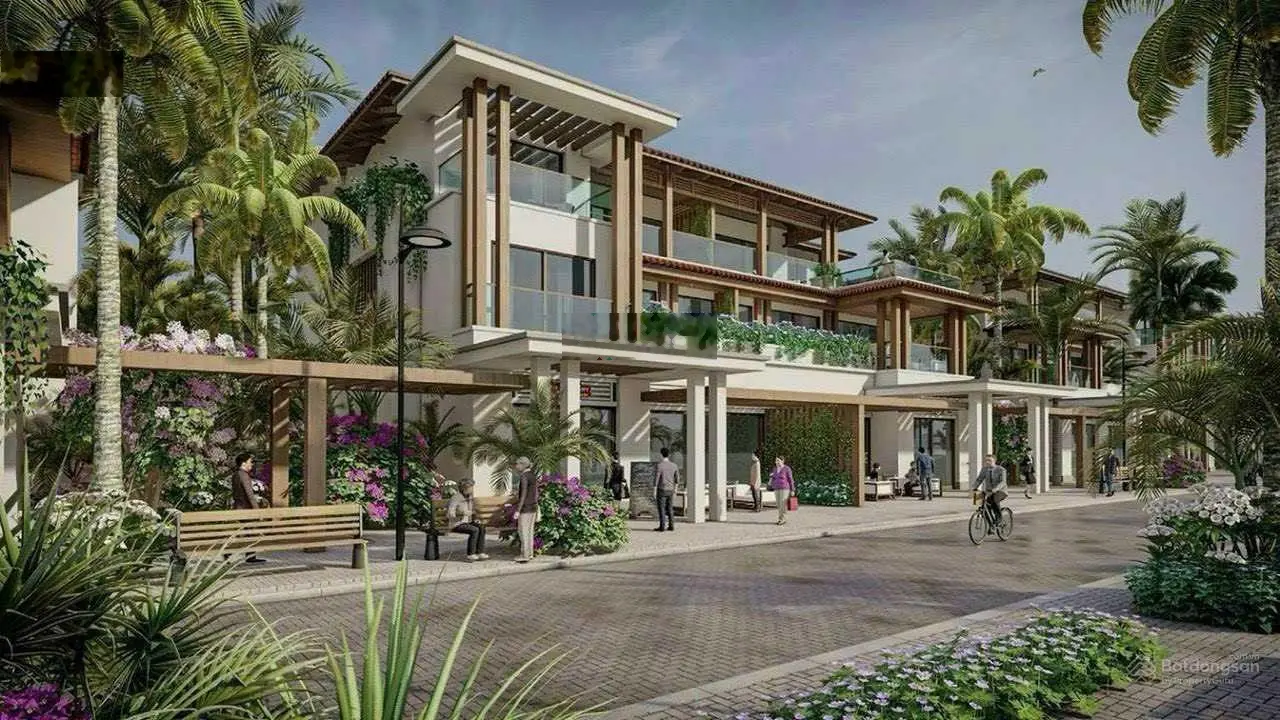 Biệt thự, shophouse The Sonata Đà Nẵng, tổ hợp 3ha mặt tiền sông Hàn, CK 16% - 18% (Sổ đỏ lâu dài)