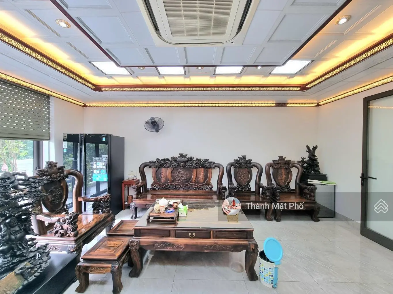 Bán nhà khu biệt thự LK Thượng Thanh, 90m2 6T 23.5 tỷ. Vỉa hè oto tránh, kinh doanh, thang máy