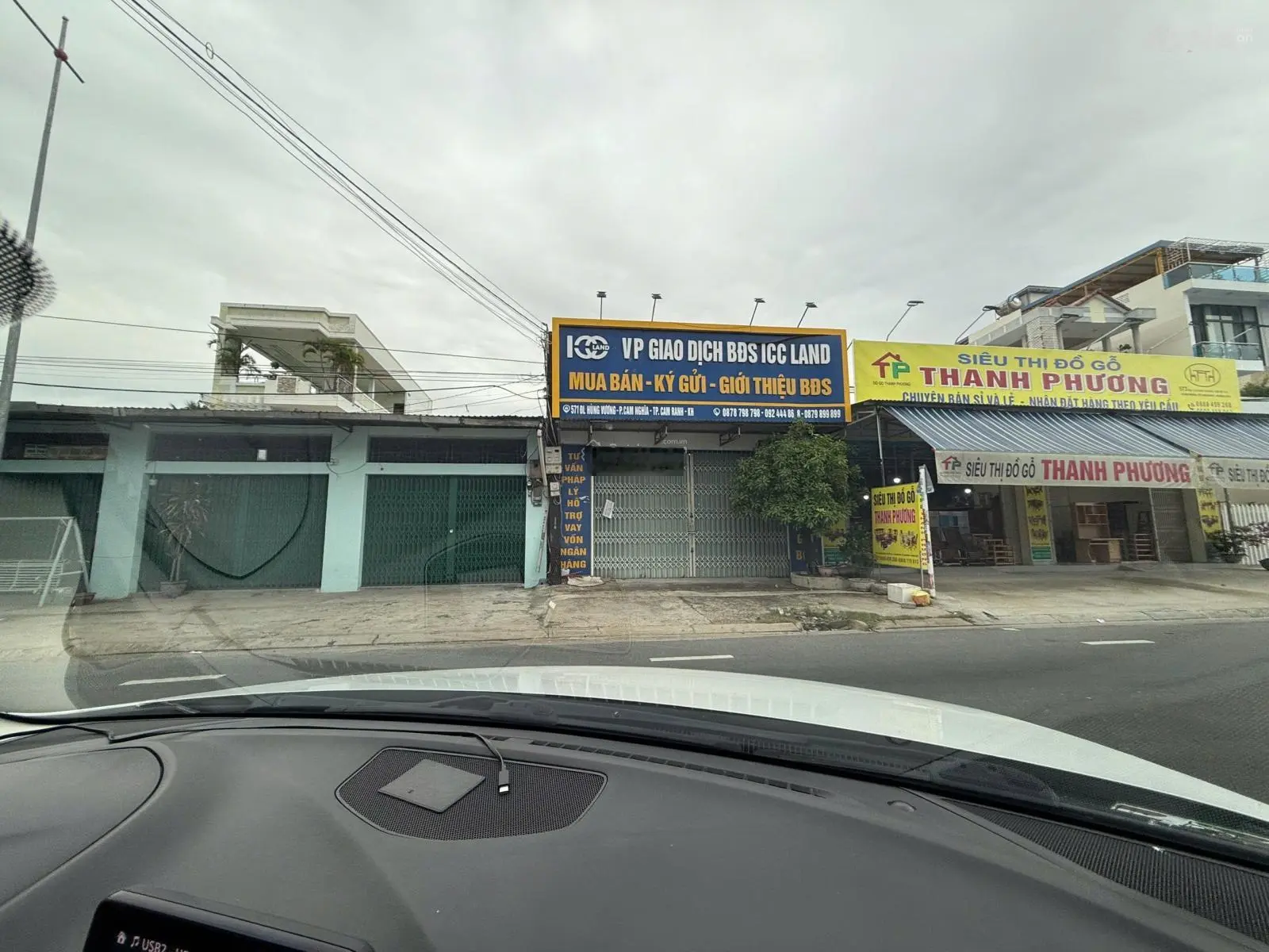 Cần Bán Nhanh Lô Đất Thổ Cư 300m2 , mặt tiền 7m - bên cạnh là Ngân Hàng - Đường Hùng Vương - QL1A