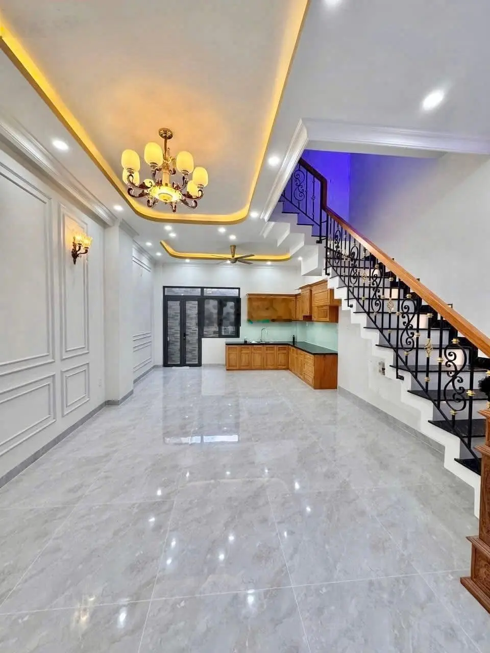 Nha xây mới - hẻm xe hơi gần sát mặt tiền đường số 49 - Hiệp Bình Chánh Thủ Đức - 4 tầng