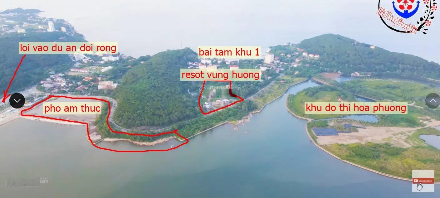 Bán lô liền kề 90m2 thuộc dự án Vụng Hương Resort - Lô 8 LK 9