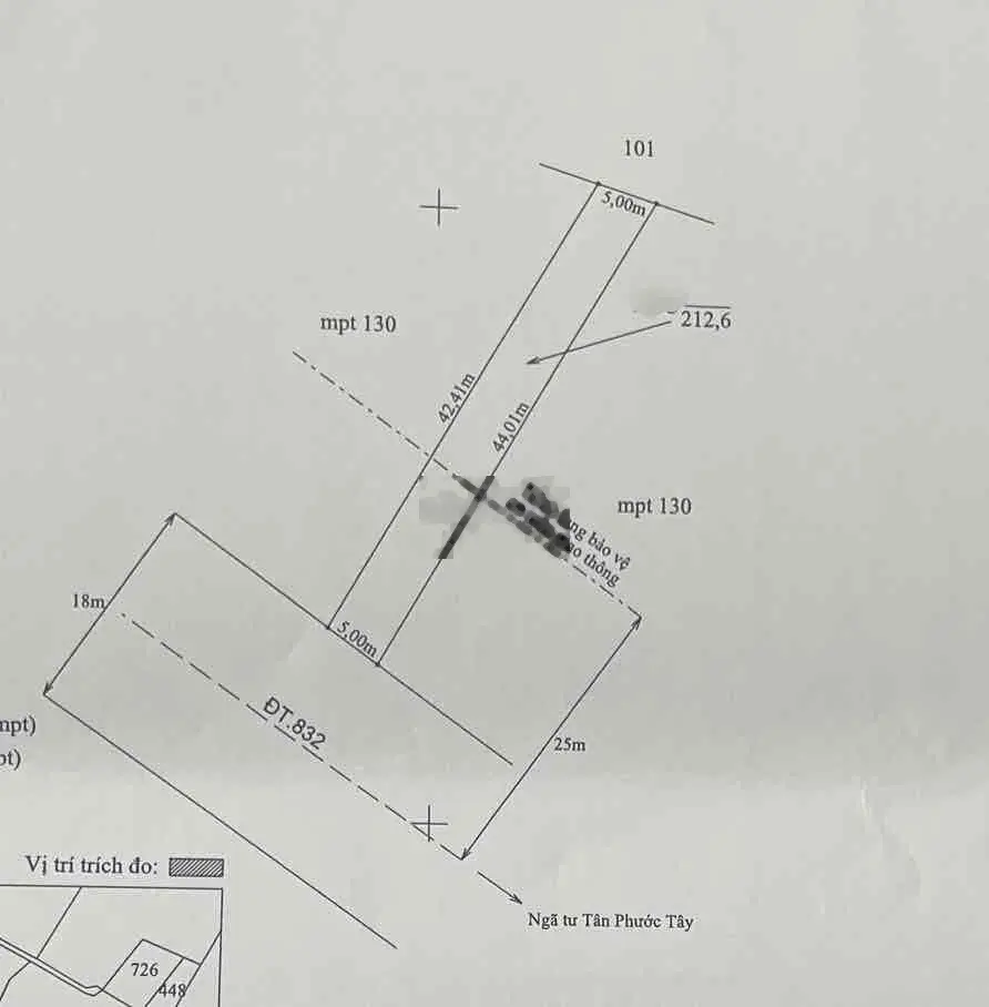 Đất thổ cư mặt tiền nhựa tỉnh lộ