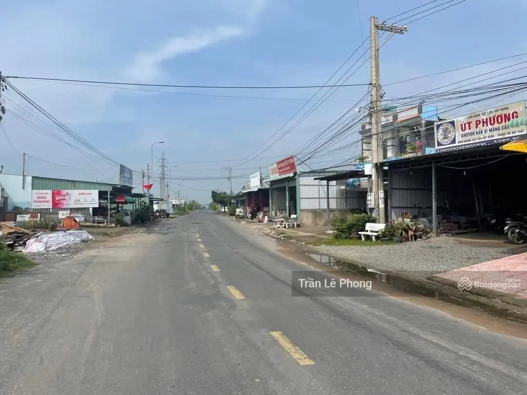 Bán nhanh nền đất thổ cư Đ. Nguyễn Thái Học, T. T Cái Bè, Tiền Giang, DT 132m2/SHR