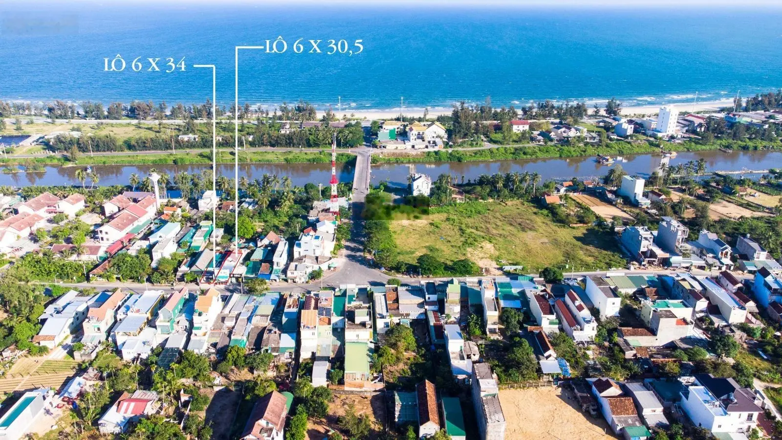 Bán nhà mặt đường kinh doanh gần biển Mỹ Khê - Tịnh Khê