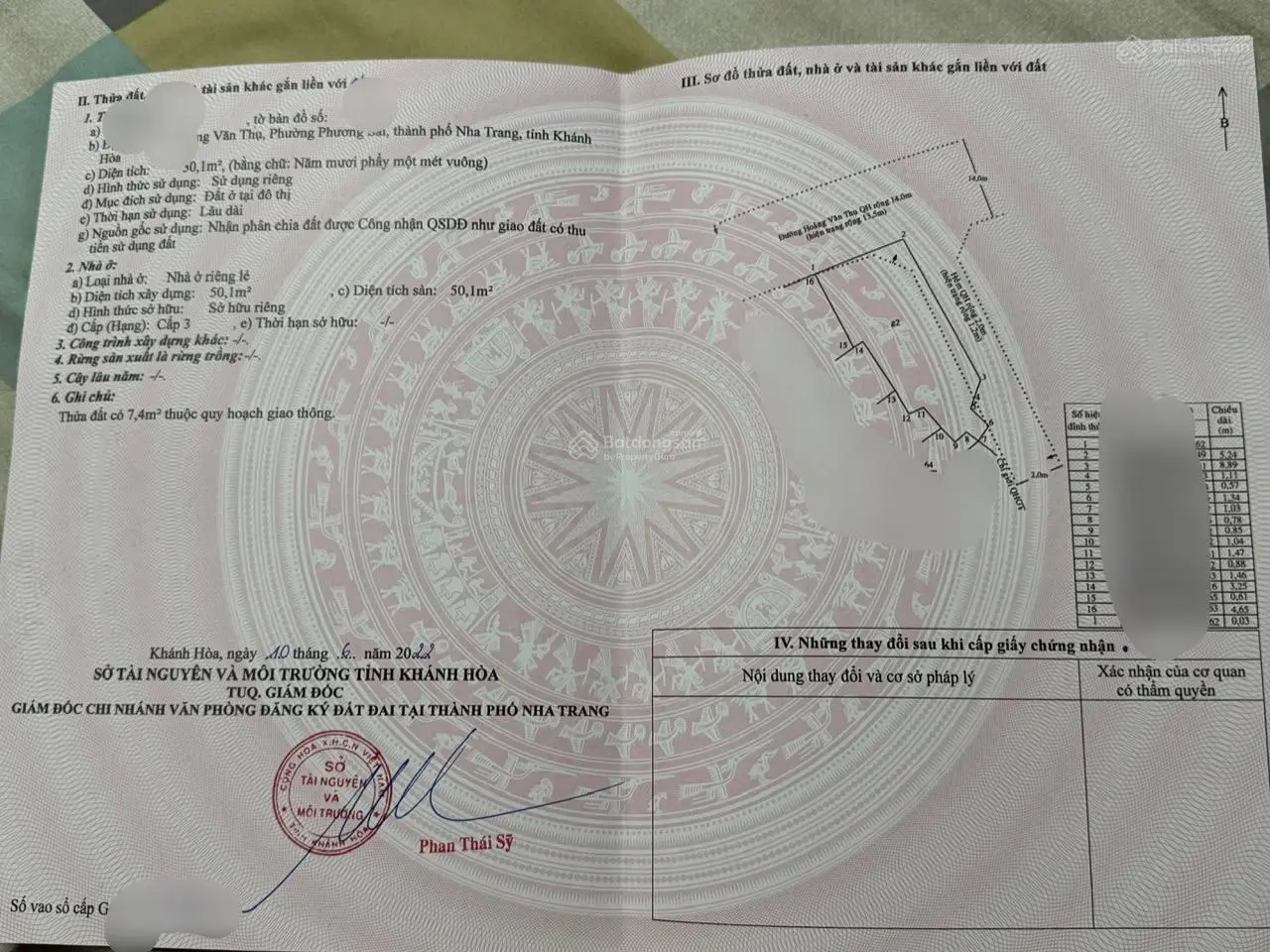 Bán nhà căn góc đường Hoàng Văn Thụ Nha Trang 50m2 giá 6tỷ4 ngay trung tâm thành phố