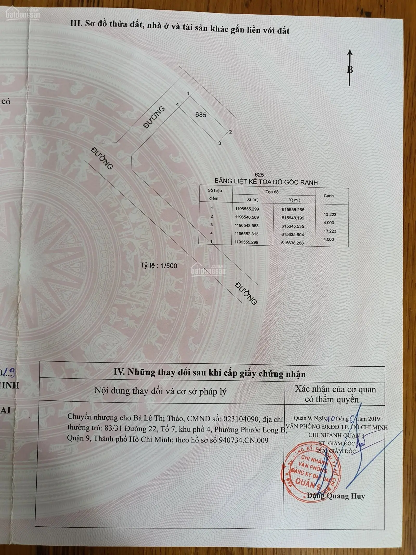 Bán đất dự án Nam Khang cách Lã Xuân Oai 53m2, KDC hiện hữu Long Trường, Q9: 090 3333 287 Mr Viên
