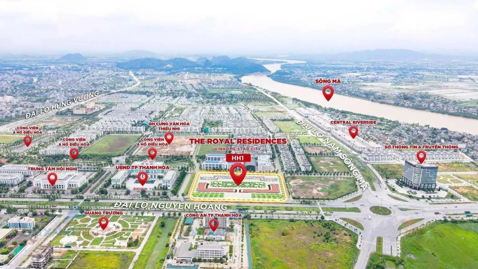 Bán Gấp - studio - 30m2 - View Thoáng - full nội thất 5* - tại Vinhomes Thanh Hóa - giá 1,4 tỷ