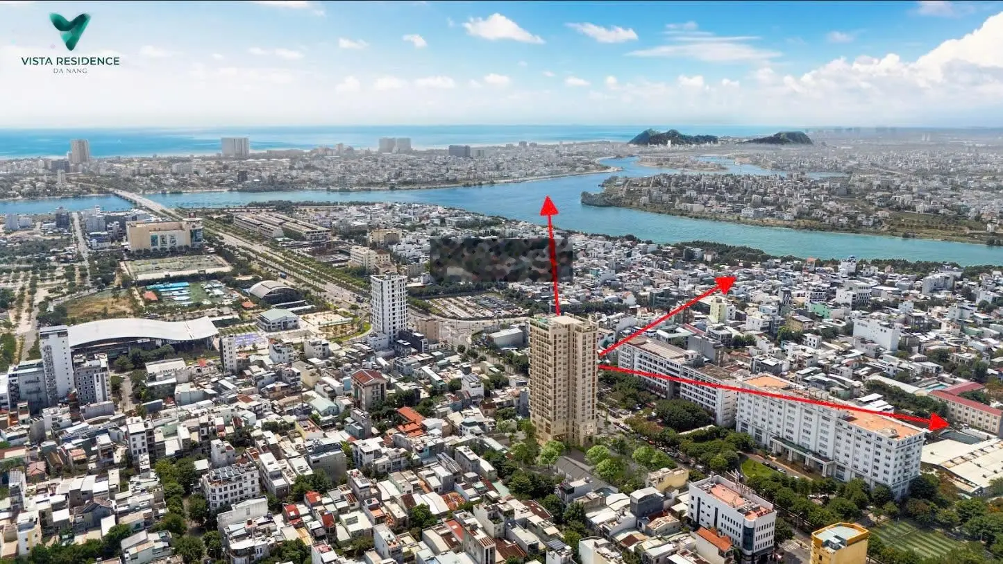 Chỉ 1,3 tỉ sở hữu ngay căn 2pn - mặt tiền xô viết nghệ tĩnh - vista residence đà nẵng