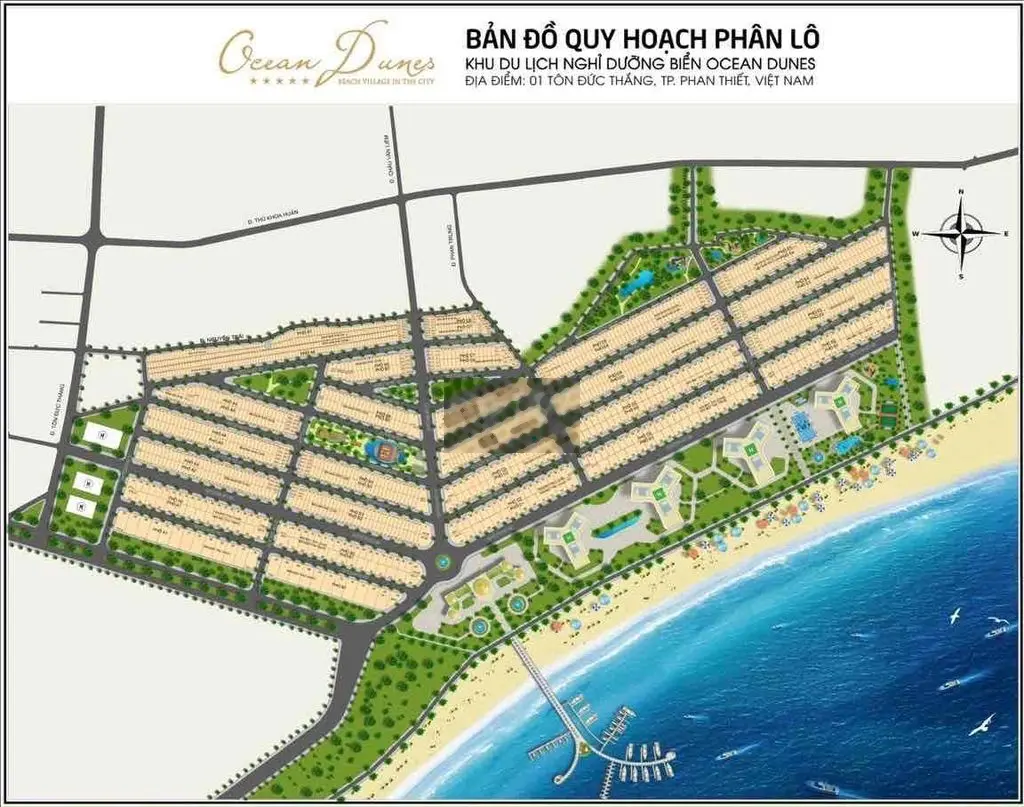 CẦN BÁN LÔ ĐẤT ĐẸP A2/37 OCEAN DUNES - MẬU THÂN - PHỐ BIỂN PHAN THIẾT