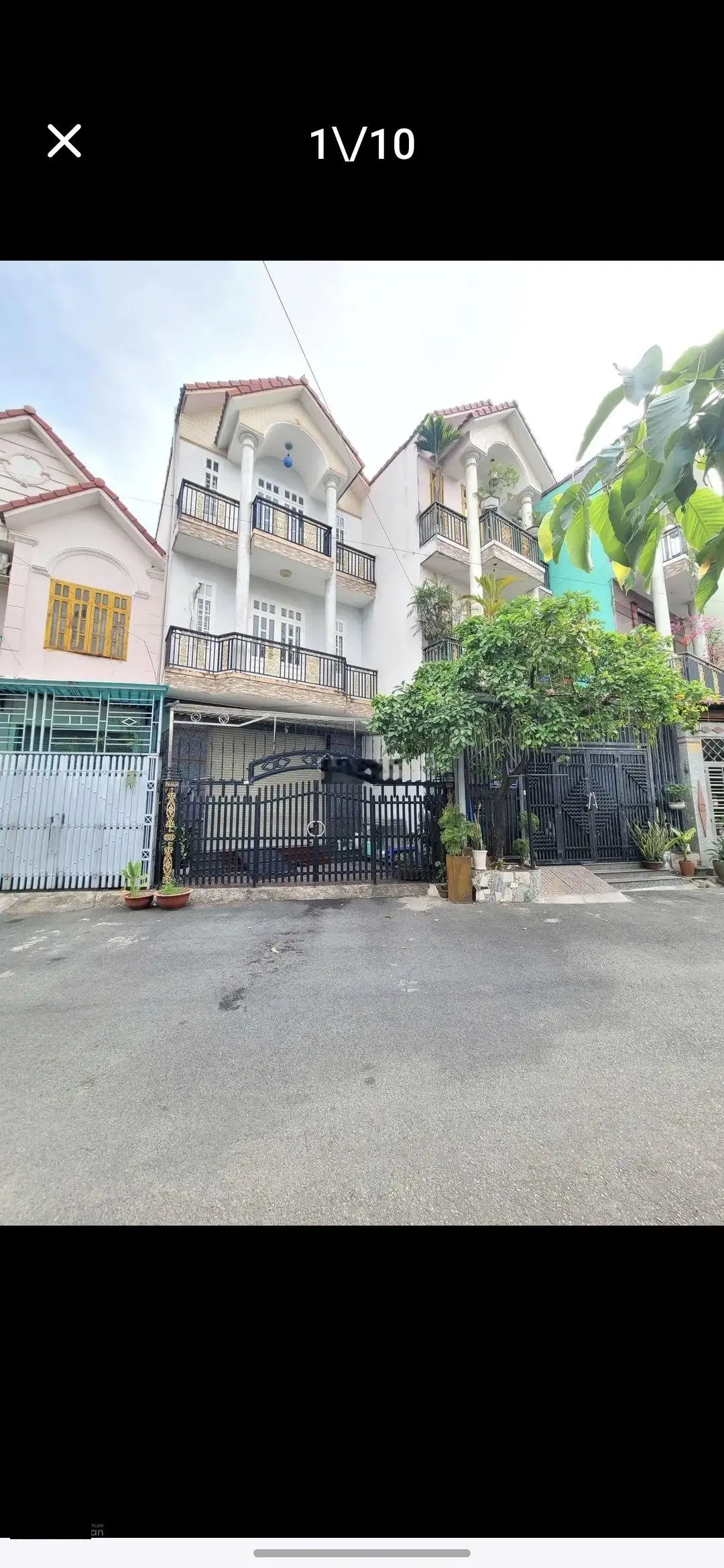 Nhà 2 lầu 1 triệt gần sân vận động Đông Hòa