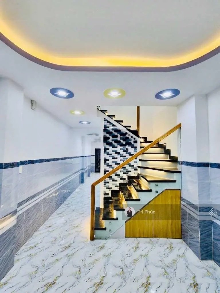 Nhỉnh 5 tỷ, nhà mới 52m2, 3PN, 2 mặt hẻm, gần mặt tiền, ngay công viên Gia Định Phú Nhuận