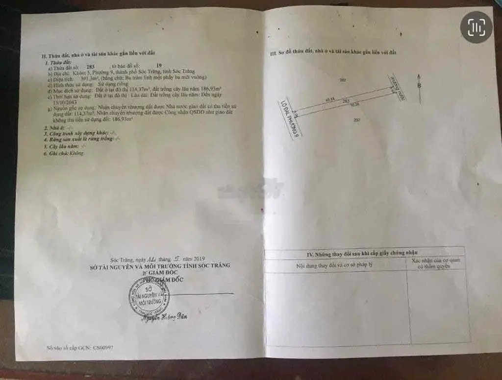 📣Bán Nền Lộ Dal P9 ( Đã Sáp nhập P1)