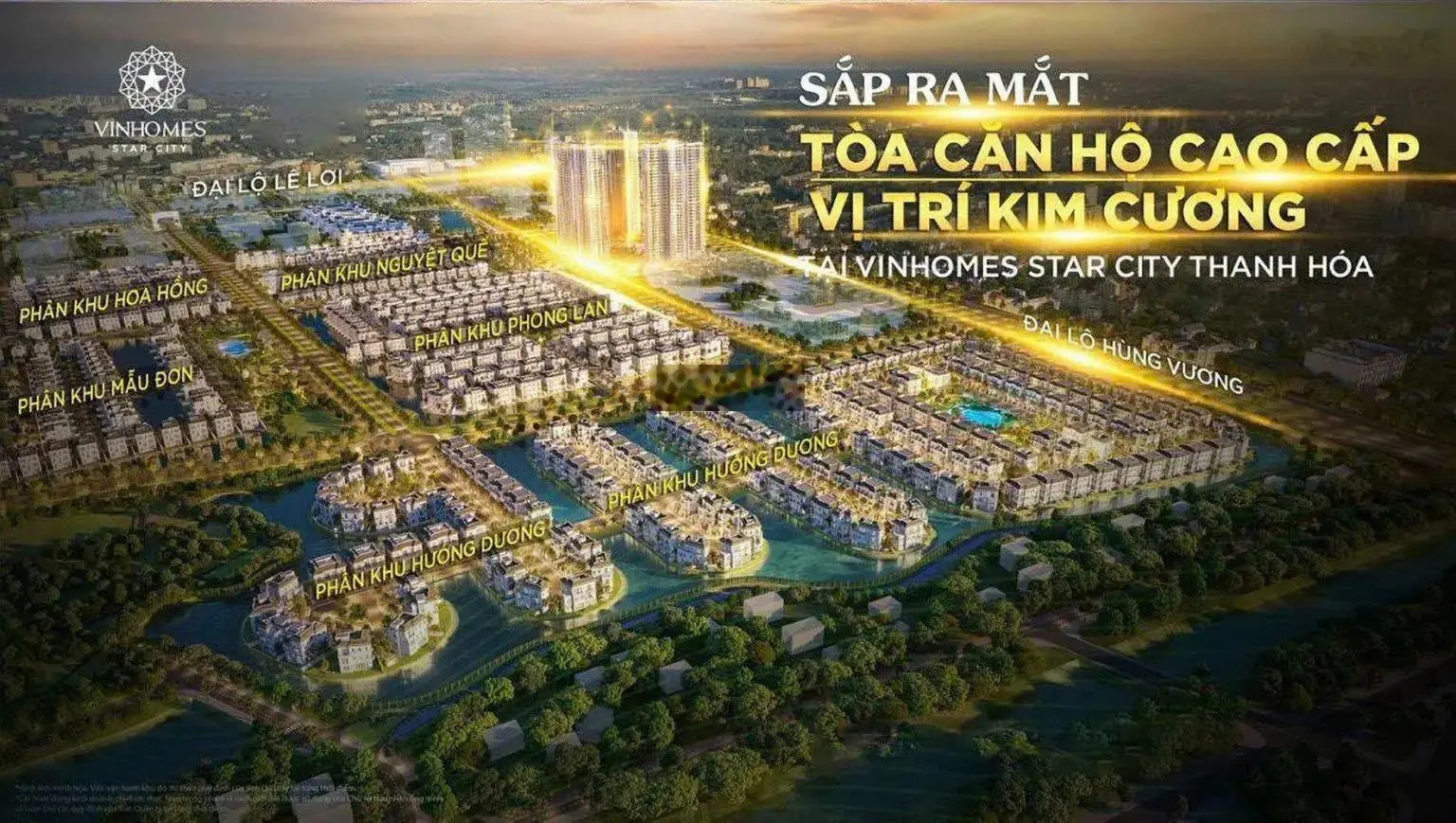 Căn hộ cao cấp Vinhomes - đầu tiên tại Thanh Hoá - The Royal Residences