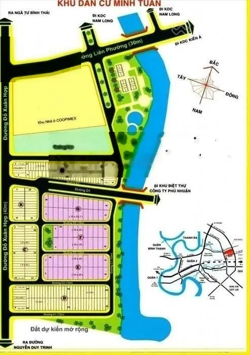 Cần bán nhanh nền đất tại khu dân cư Hoàng Anh Minh Tuấn, Phước Long B, Quận 9