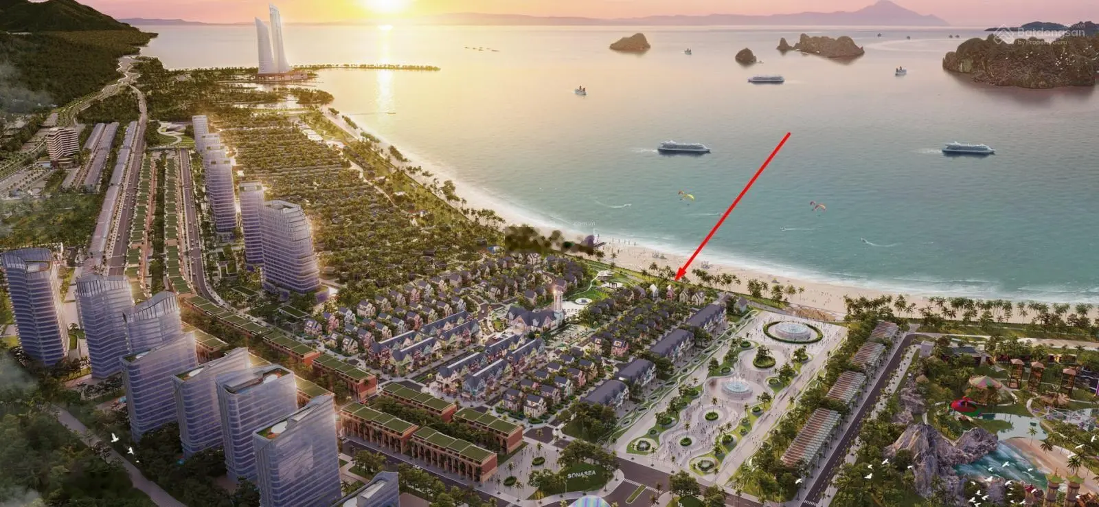 Bán căn ngoại giao biệt thự biển Sonasea Vân Đồn phân khu Grand Ocenia rẻ hơn thị trường 5 tỷ