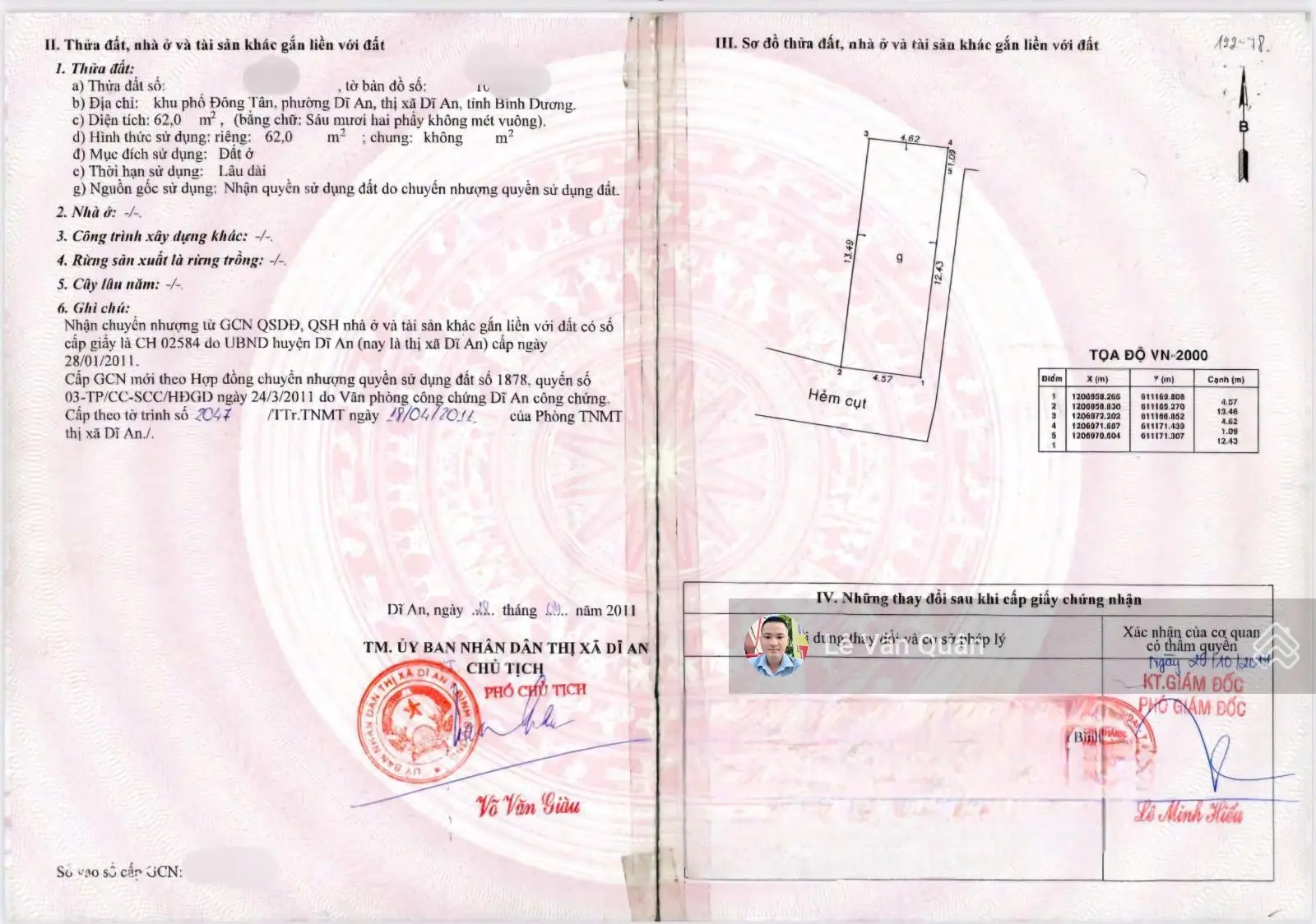Bán rẻ nhà Dĩ An, gần trung tâm hành chính
