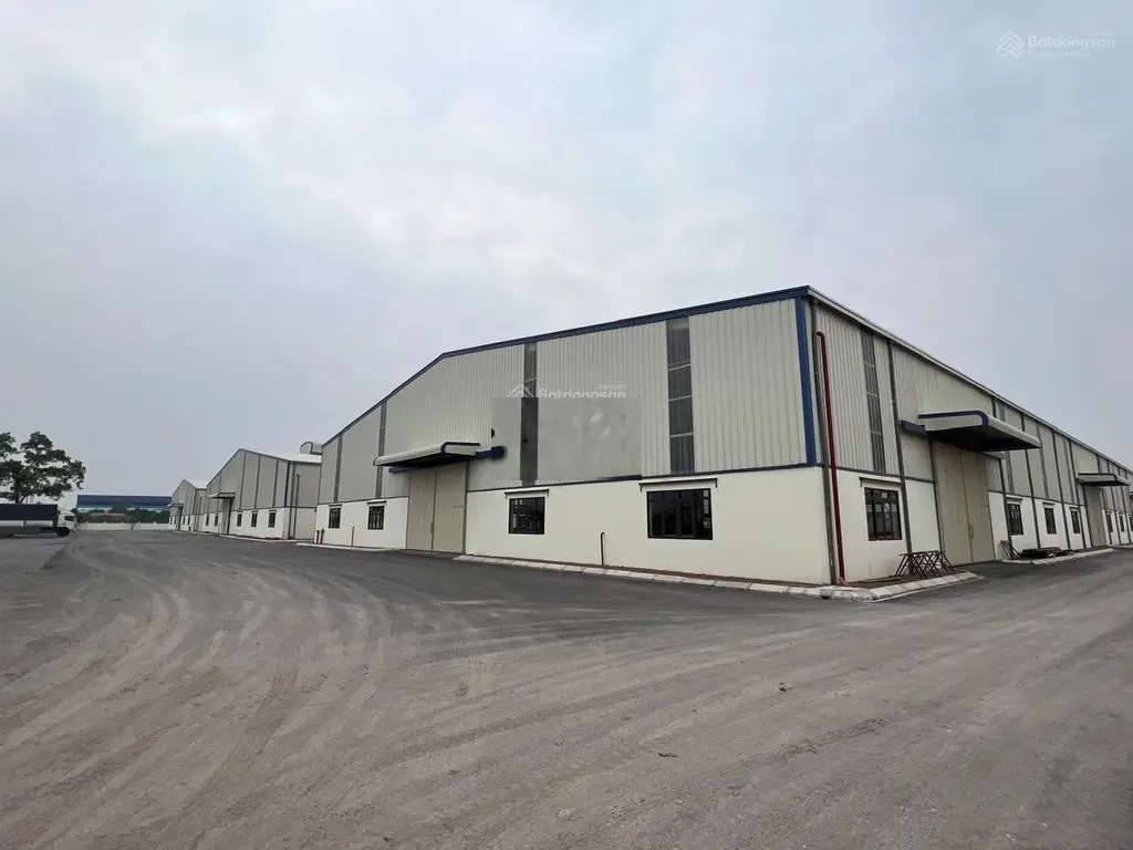 Bán Đất + Nhà xưởng tại Thái Bình KCN Đức Cảnh, DT 3ha, giá 2.5 tr/m2.