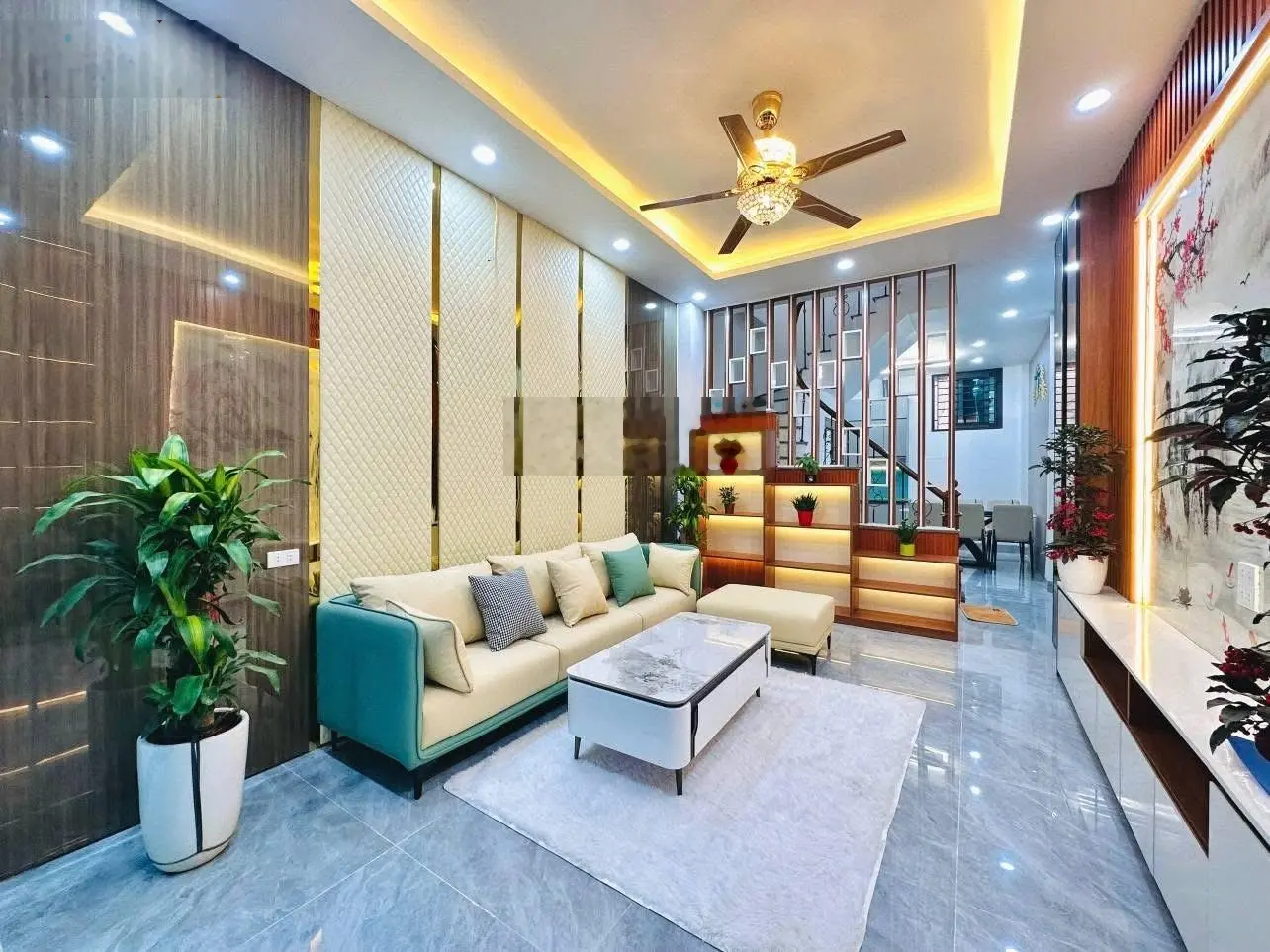 Siêu Phẩm Nhà Đẹp Thái Thịnh Đống Đa , Ngõ Rộng 3m , Cực Kỳ Thoáng Nhà Mới 50M , 5 Tầng , 6 Ngủ