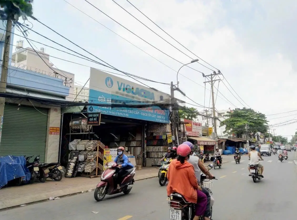 Bán nhà MT đường Bình Long gần đường Tân Hương DT: 8.4m x19m tổng 160m2 giá 21 tỷ
