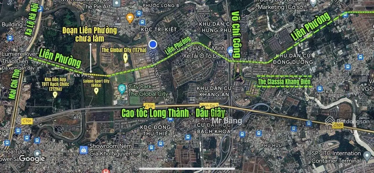 Cần bán lô đất giá tốt Phú Nhuận, phường Phước Long B, giá 57tr/m2