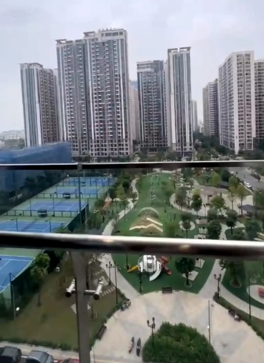 Bán 1PN+ tòa H (Masteri) view công viên trung tâm, sân tennis giá 3,05 tỷ