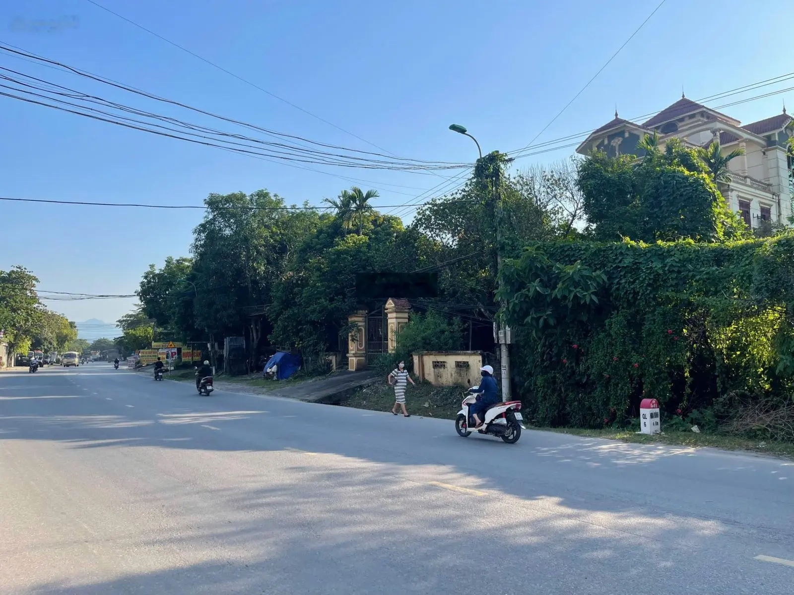 Bán đất: Mặt đường QL6 Trung Minh - tỉnh Hòa Bình Diện tích: 3530m2, đất thổ cư + đất vườn
