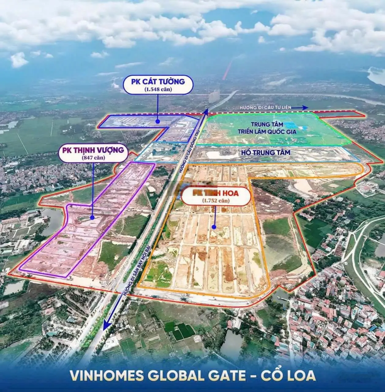 Nhận booking trực tiếp CĐT, giá đợt 1 Vinhomes Cổ Loa, cam kết lấy được căn giá TỐT NHẤT