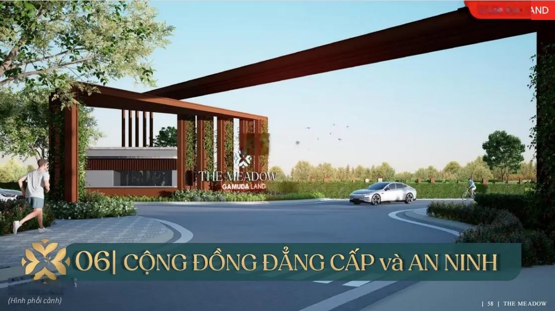 Ưu đãi đặt cọc 0 đồng 212 căn nhà phố, biệt thự The Meadow Bình Chánh từ Gamuda Land