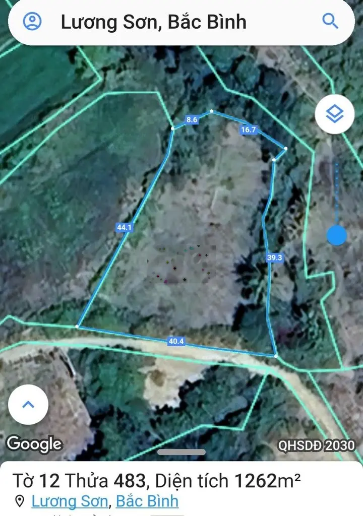 1262m2 kế sông Lũy, sát 1A thích hợp làm camping, nhà vườn giá 360tr