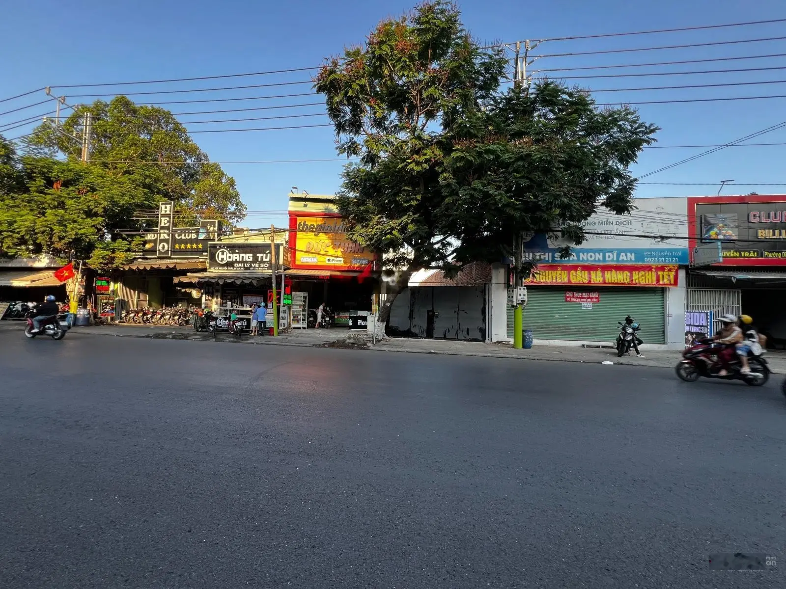 Cần bán đất 134m2 ngang 5.5m MT Nguyễn Trãi TP Dĩ An BD thổ cư 130m2 vị trí đẹp kinh doanh bán gấp