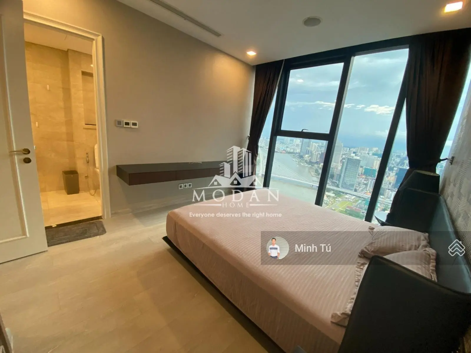 46 tỷ chuyển nhượng tuyệt phẩm Vinhomes Golden River Bason 4PN vòng cung tầng cao view sông
