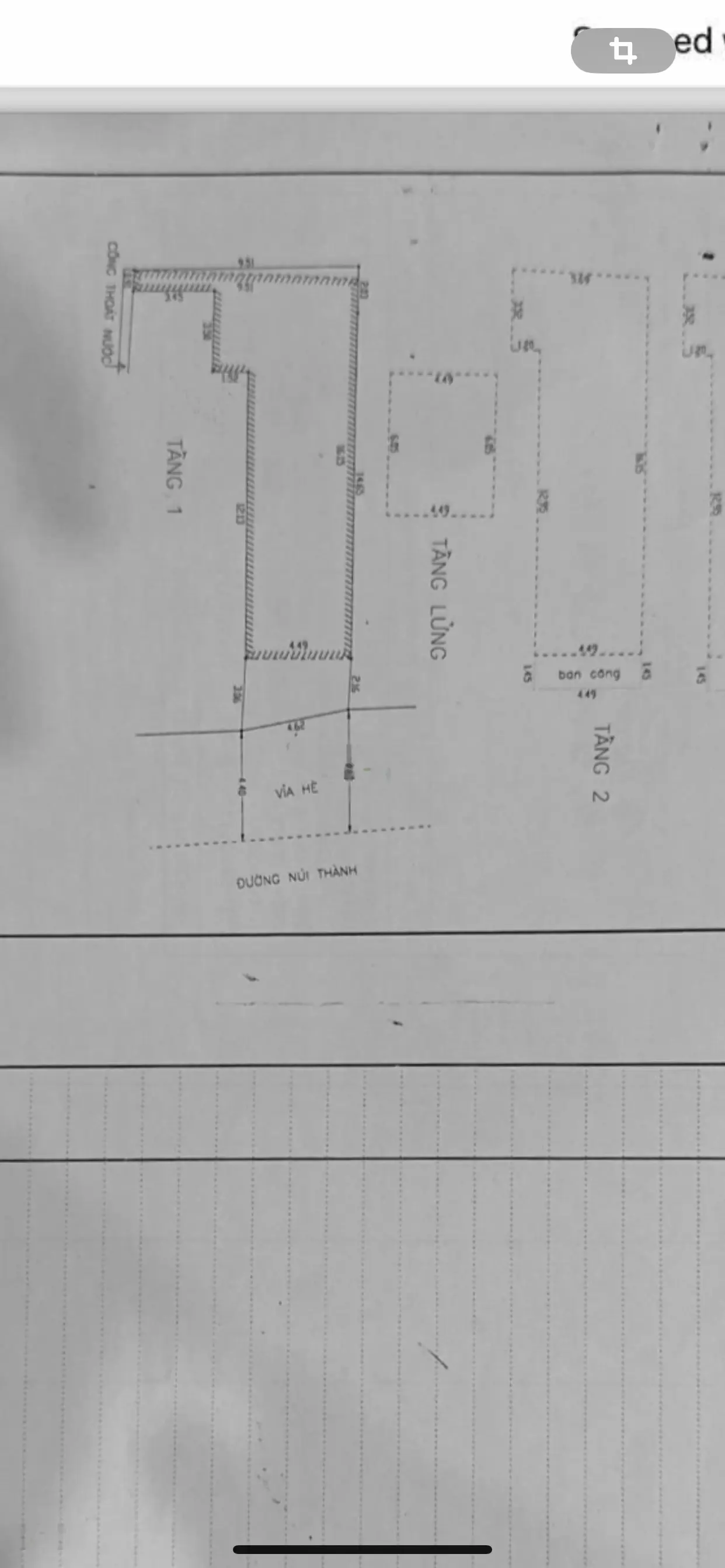 Bán nhà 3 tầng đường Núi Thành, Hải Châu, Đà Nẵng