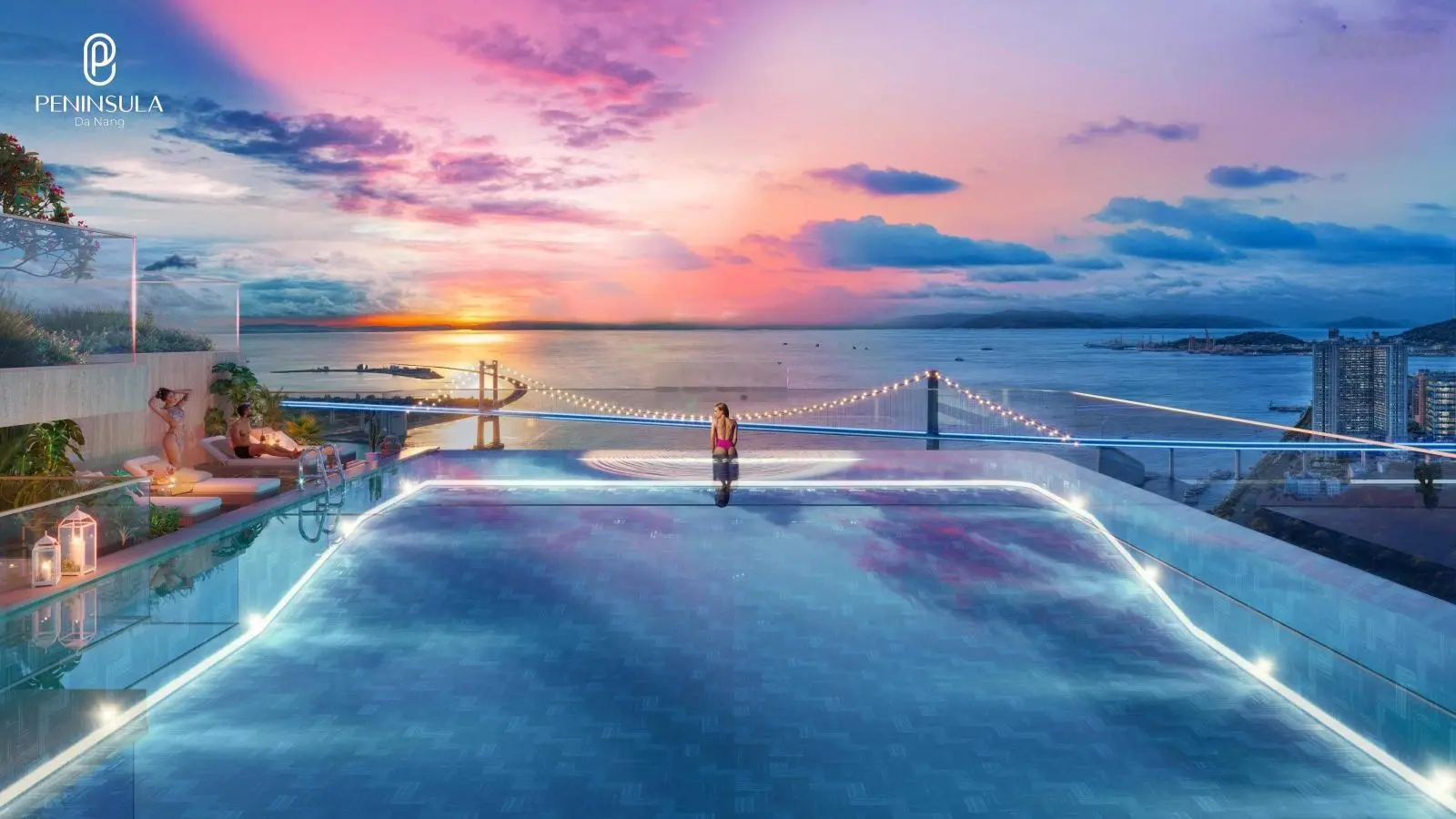 Sốc, căn hộ view trực diện sông Hàn, view pháo hoa, full nội thất cao cấp duy nhất tại Penisuala