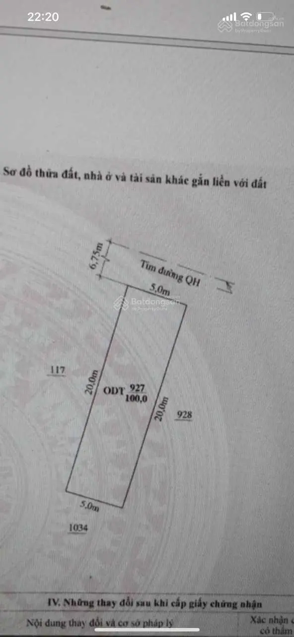 Cần tiền chủ nhà bán 100m2 đất có sổ đỏ lâu dài tiện ích xung quanh đa dạng ngay gần Vinhomes