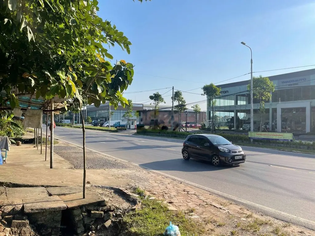 Bán lô đất mặt đường quốc lộ 6 trung minh - thành phố hòa bình