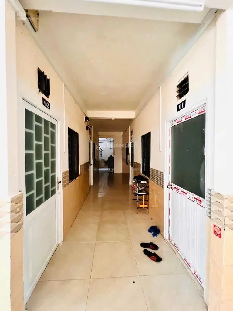 Nhà 162m2 3 tầng ngang 8,3m,ngay Emart2 Phan Huy Ích hẻm xe hơi,16 phòng thu nhập 40tr/th 12,9tỷ TL