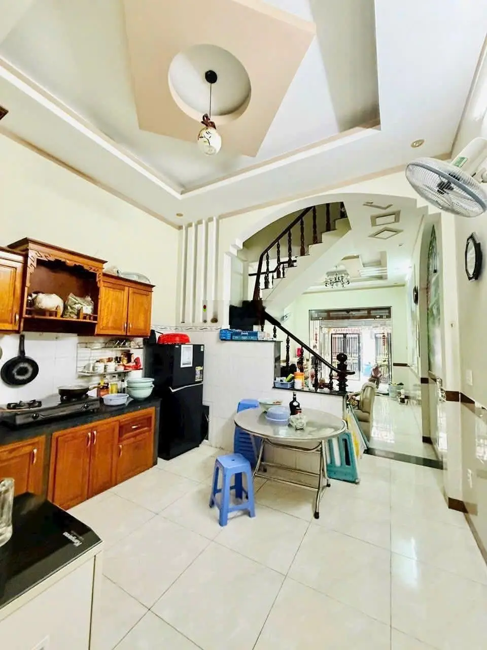 Nhà 1 trệt 1 lầu sát đường Hai Bà Trưng - Đông Hoà - Dĩ An, diện tích: 80.8m2, ngang 4m x 20m