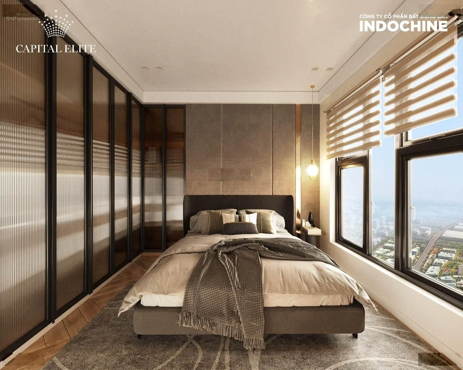 Bán căn 3N trục hoa hậu siêu đẹp, view thành phố - Capital Elite - Phạm Hùng