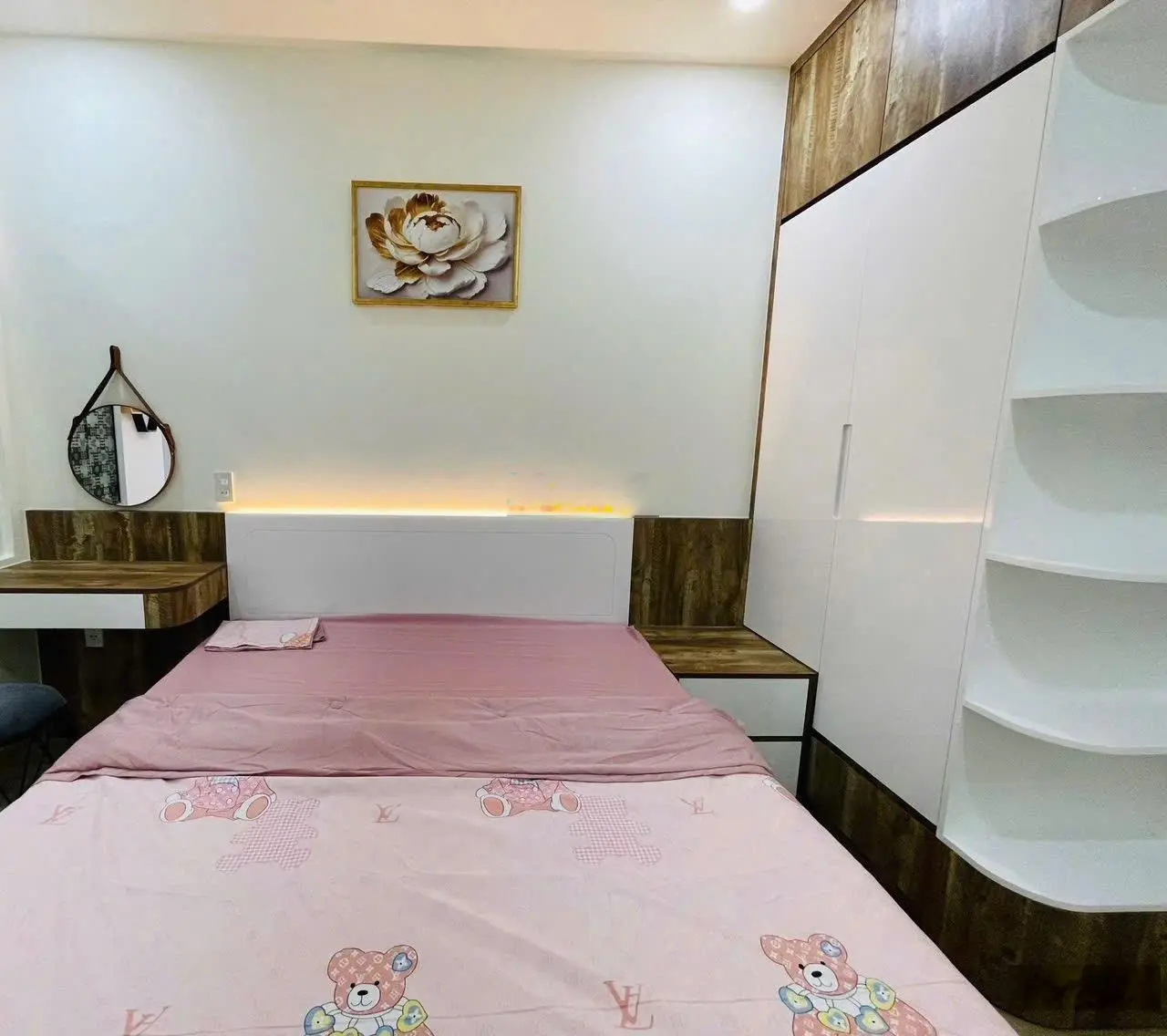 Bán căn hộ Chung Cư Đường Sắt CT1 Vĩnh Điềm Trung - Full nội thất siêu đẹp