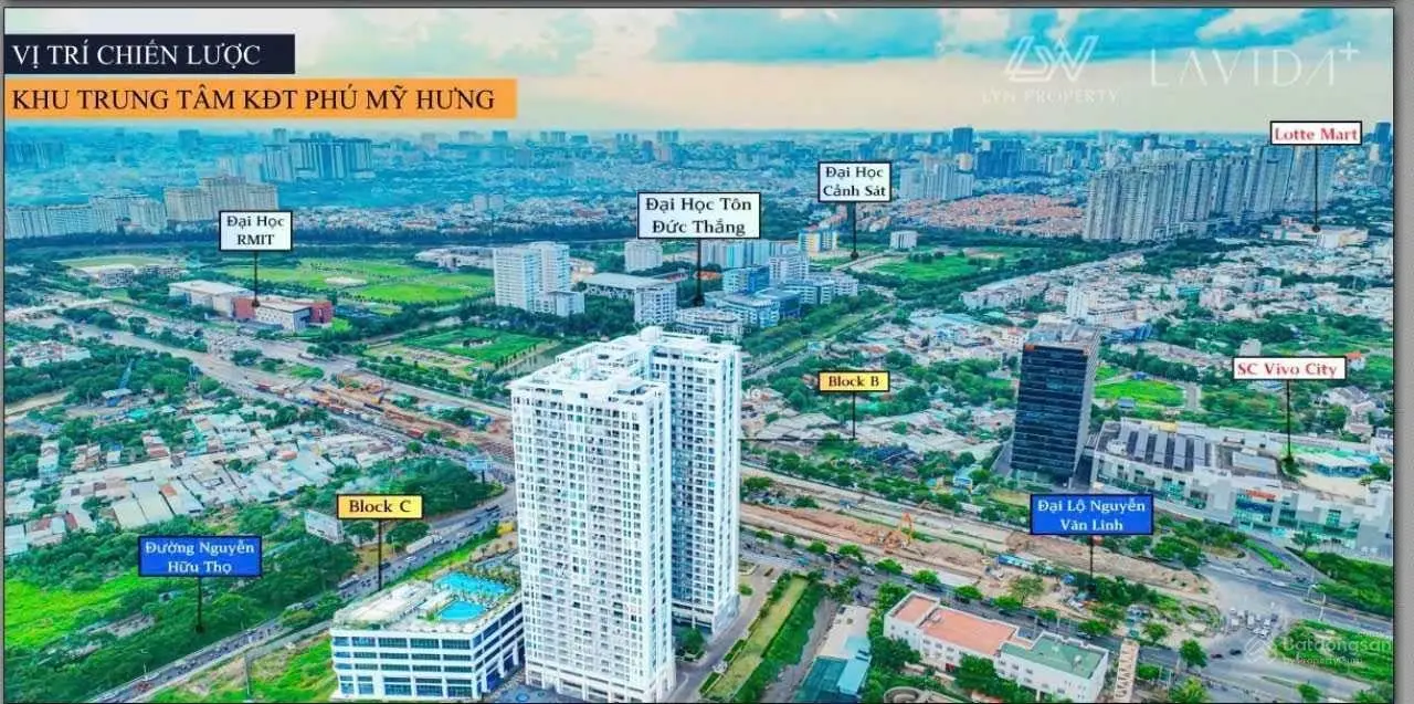 Căn hộ ngay ĐH Rmit - Lavida Plus giá chỉ 1.6tỷ/căn - Nhà đã hoàn thiện cơ bản