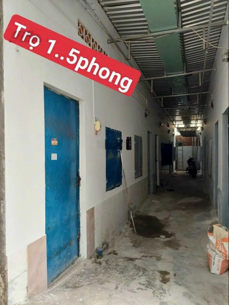 Bán dãy trọ 276m2 ngang 15.54m, vị trí gần chợ Dĩ An 1