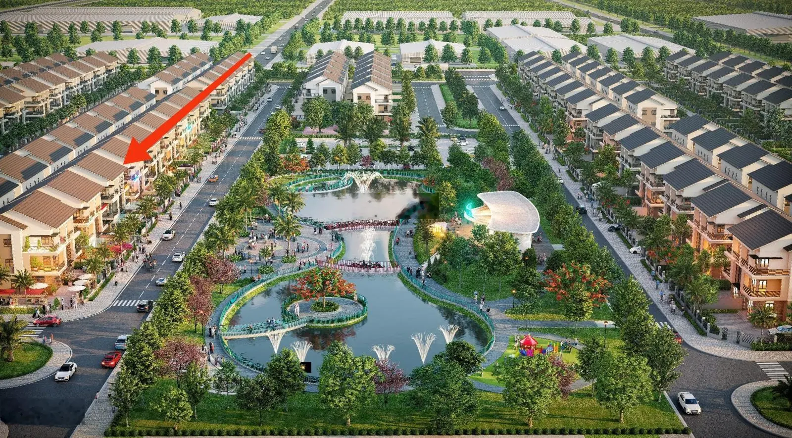 Biệt thự giá gốc cđt kết nối trực tiếp cao tốc sân bay Gia Bình Hà Nội