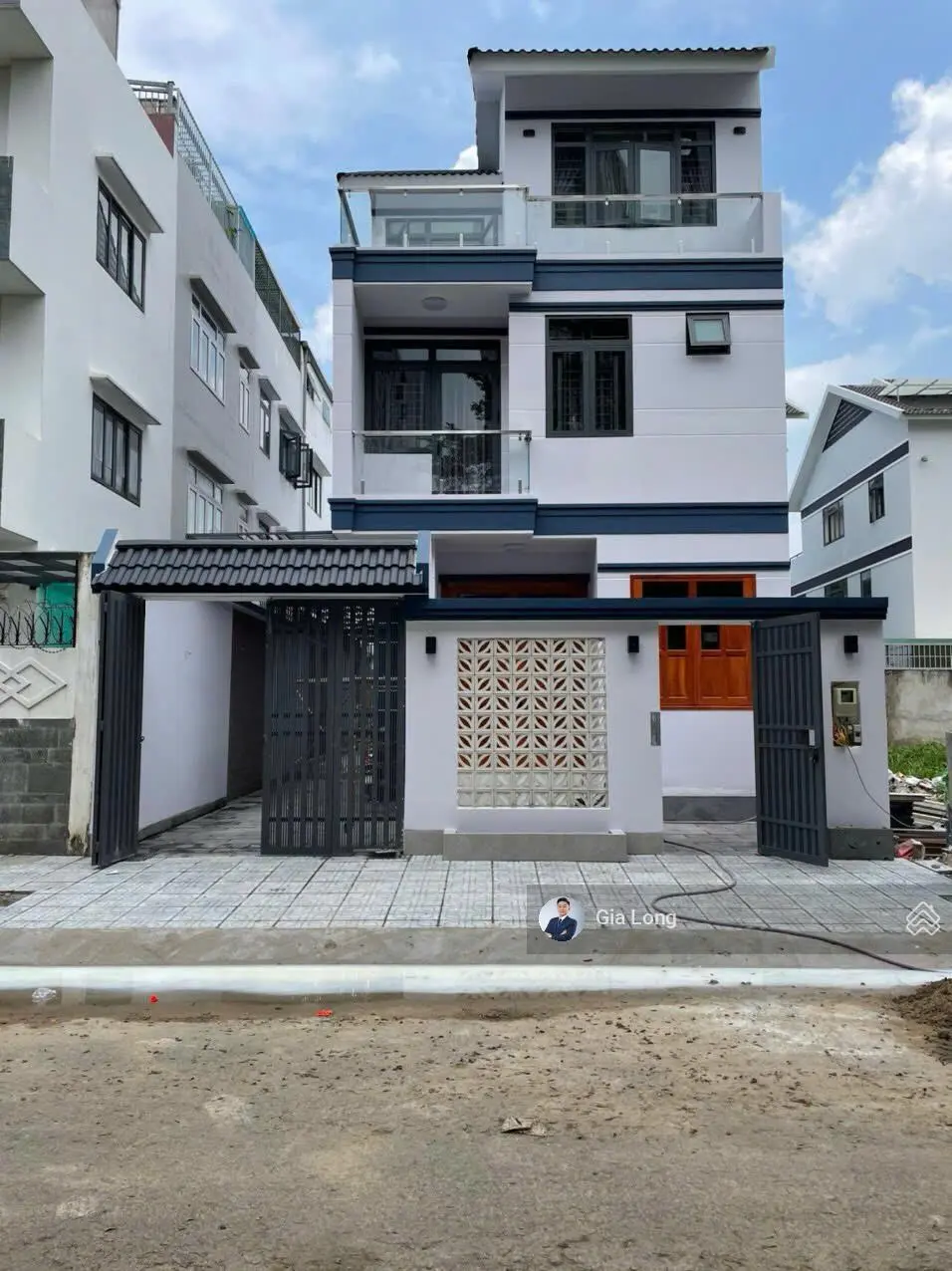 Bán biệt thự mới xây 160m2 1 trệt 2 lầu KDC Khang An, sổ hồng riêng hoàn công đầy đủ giá 15.5 tỷ