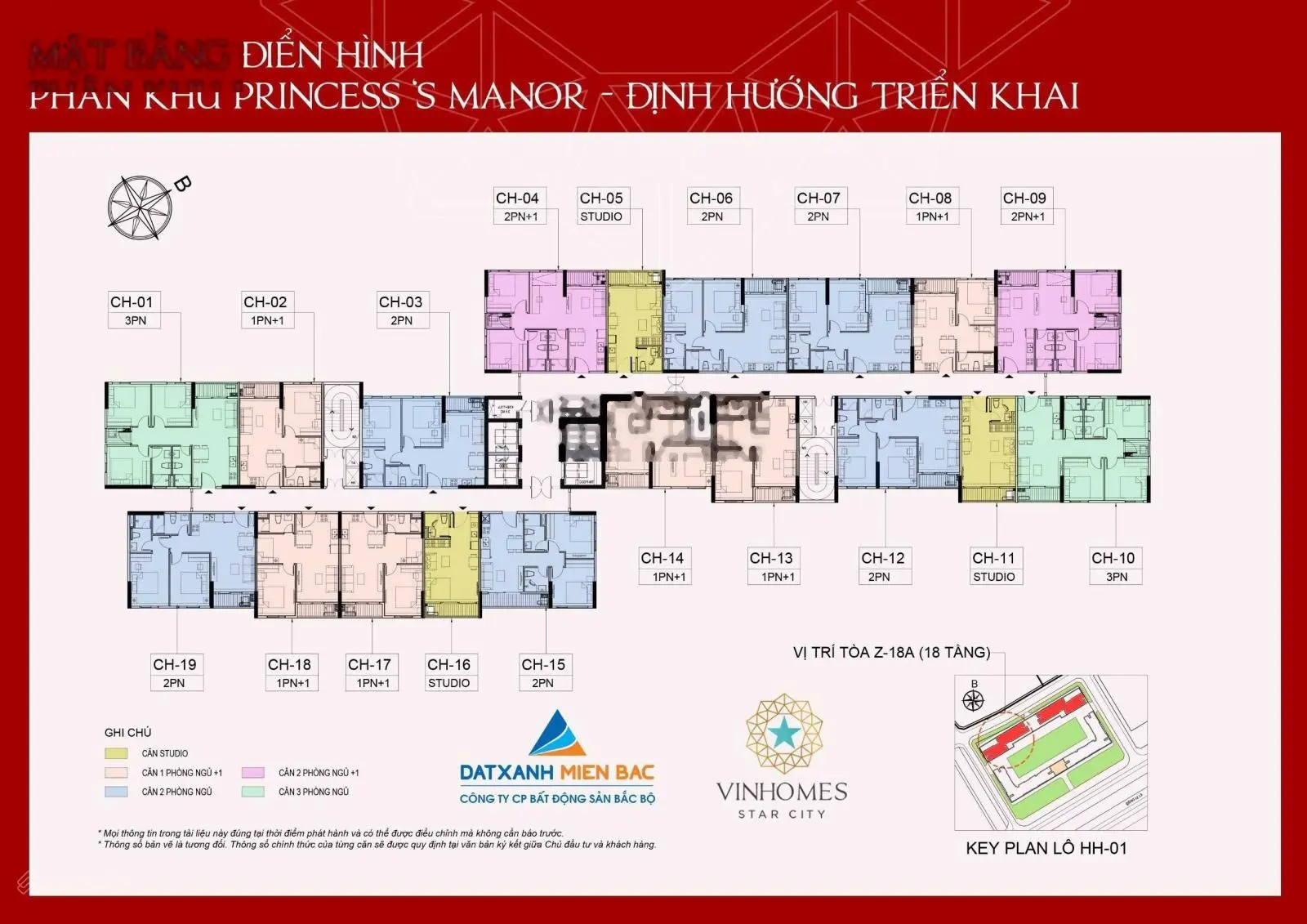 Căn hộ 2PN The Royal Residence - Vinhomes Star City. CĐT: 0919 959 ***