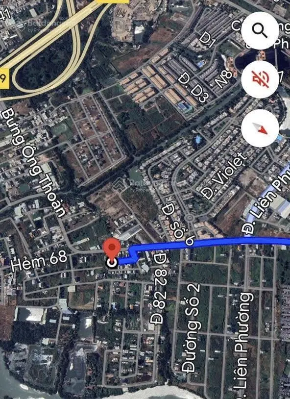 Bán đất hẻm 78 Bưng Ông Thoàn KDC Xây Dựng Đông. Cách vòng xoay liên phường 500m