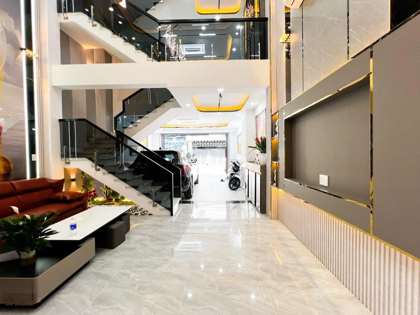 Bán nhà mới full nội thất CN 50,3m2 hoàn công đường xe hơi vào nhà gần quận 7