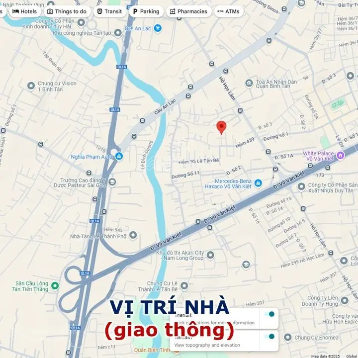 Giá 4,1 tỷ Nhà 2 tầng 52m² 4PN HẺM Ô TÔ 5M Hồ Học Lãm gần Kinh Dương Vương A.Lạc, tặng Phí TB 0.5%