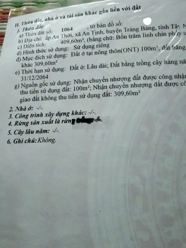 Chú bảy gửi bán căn nhà ngay trung tâm thị xã Trảng Bàng 680tr