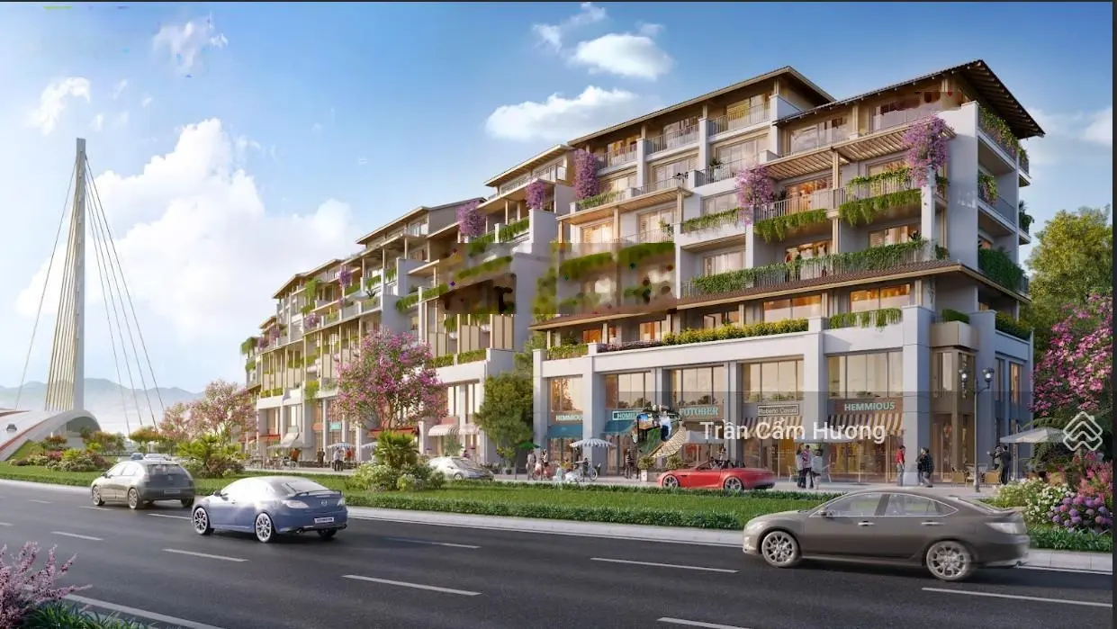 Cẩm Hương - Sun Group mở bán biệt thự liền kề Sun Cosmo ngay cầu Trần Thị Lý (6 tầng, DT 100m2)